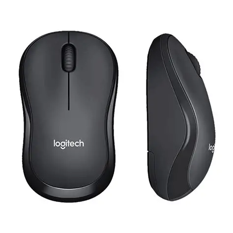 Logitech M221 Silent Wireless Mouse (Black)